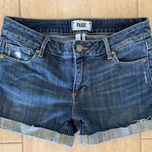 PAIGE JEAN SHORTS